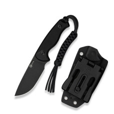 Ніж фіксований тактичний Civivi Timberbark, (8.1 см) 14C28N / G10 чорний