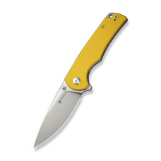 Ніж складаний туристичний Sencut Praktisk, (9.1 см) 9Cr18MoV / G10 жовтий